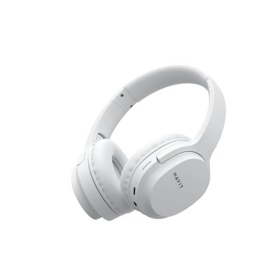 4. Havit I62 Kabelloser On-Ear-Kopfhörer (Weiß)