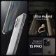 12. Spigen Ultra Hybrid-Hülle für iPhone 15 Pro Max – transparent und matt