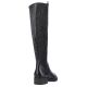 34. Rieker W Z9591-00 schwarze Lederstiefel 