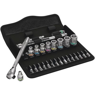 ZYLKOP 1/4"-Steckschlüsselsatz, 28-teilig