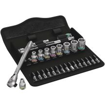 ZYLKOP 1/4"-Steckschlüsselsatz, 28-teilig