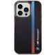 3. Hülle BMW BMHCP14L22HVGV iPhone 14 Pro 6.1" schwarz/schwarz IML Tricolor Stripe