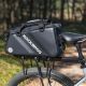 4. Rockbros 30140090001 Fahrradtasche für Kofferraum 11,6 l – Schwarz
