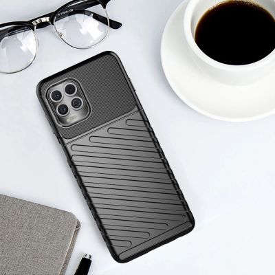 10. Thunder Case Flexibel Robuste Panzer Handyhülle TPU Schutzhülle für Motorola Moto G100 / Edge S schwarz