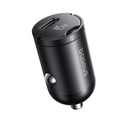 5. Baseus PrimeTrip VP2 45W USB-C Kfz-Ladegerät mit 60W USB-C auf USB-C 1m Kabel – Schwarz