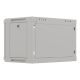 28. Lanberg 19" 6U 540x350 graue Glastür Wand-Rack-Schrank (Flat Pack)