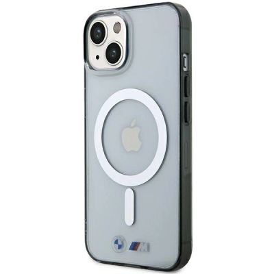 2. BMW Silver Ring MagSafe iPhone 15 Hülle - Transparent