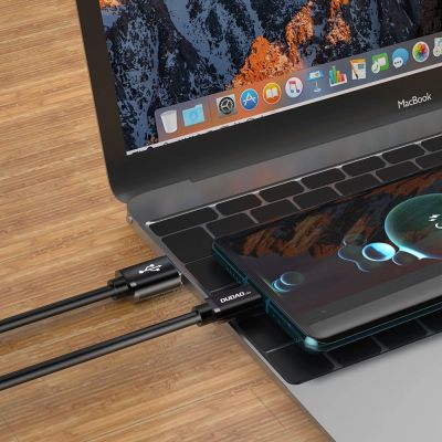 6. Dudao Kabel USB-Kabel - USB Type C Super Fast Charge 1 m schwarz (L5G-Schwarz)