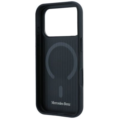 7. Mercedes Lederhülle mit Ringständer und MagSafe-Funktion für iPhone 18 Pro Max / 17 Pro Max / 17 Pro Max – Schwarz