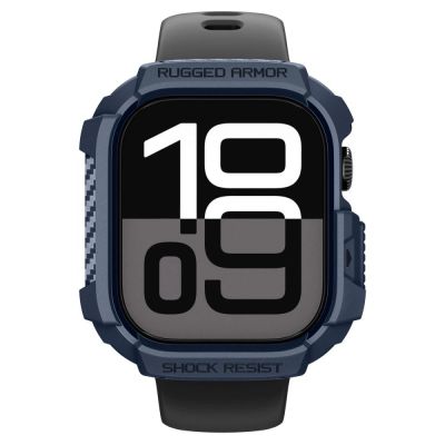 6. Spigen Rugged Armor Schutzhülle für Apple Watch 42 mm – Marineblau