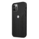 2. BMW Leather Curve Perforate Case für iPhone 12 / iPhone 12 Pro – Schwarz