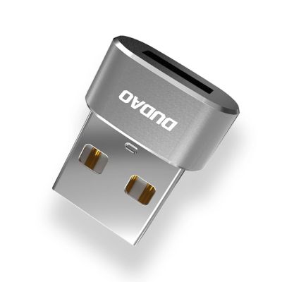 2. Dudao Adapter von USB Typ-C auf USB schwarz (L16AC schwarz)
