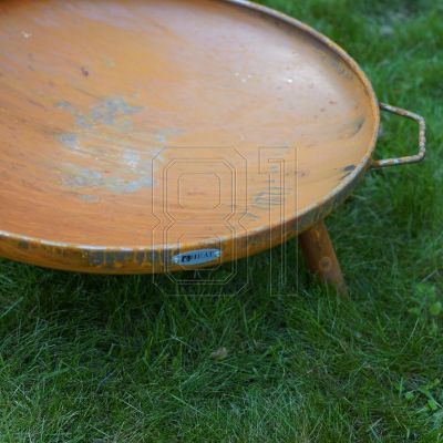 9. Heat Gartenfeuerschale Ø60 FB.023R rostig