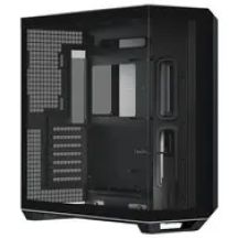 APNX V1 Gehäuse, Midi-Tower, ATX, gehärtetes Glas, Schwarz und Weiß