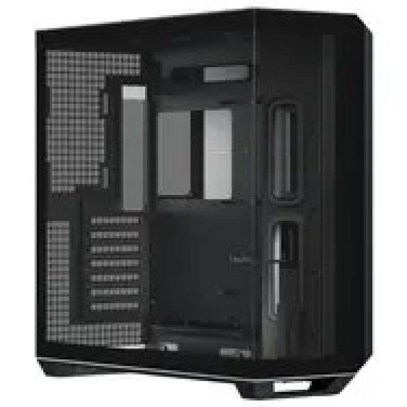 APNX V1 Gehäuse, Midi-Tower, ATX, gehärtetes Glas, Schwarz und Weiß