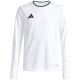 2. adidas Entrada 26 Long Sleeve Jersey Kindertrikot, weiß, KF5874