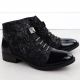 22. Schwarze Damen-Arbeitsstiefel mit Socken Sabatina