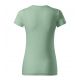 5. Damen Basic T-Shirt (Salbeigrün)