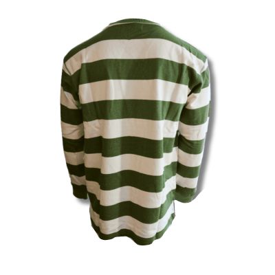 2. Taikan Everything Striped Longsleeve Crew Sweatshirt Grün - 1306004.GRN