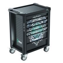 1 Tool Rebel 9700 Werkstattwagen mit Ausrüstung, 78 Teile