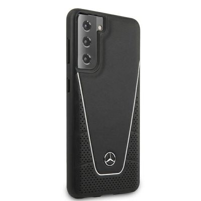 4. Mercedes Dynamic Line Hülle für Samsung Galaxy S21+ - Schwarz