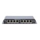 10. Extralink PoE-Switch KRATOS: 7x Gigabit PoE, 1x Uplink RJ45, Netzteil 24V 2,5A, Leistung 60W