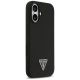 4. Guess Silikon Triangle Logo MagSafe Hülle für iPhone 17 - Schwarz