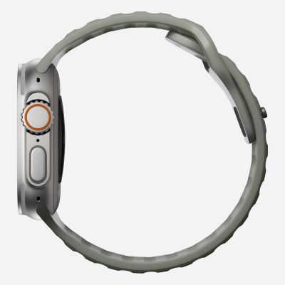 8. Nomad Sportarmband, grau, aus Gummi
