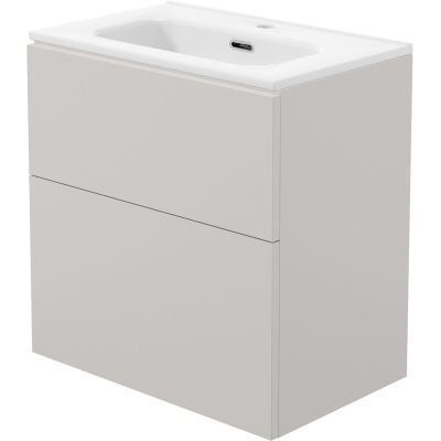 Waschtischunterschrank mit Waschbecken – 60 cm