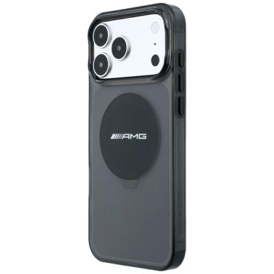 2. Mercedes AMG IML Transparent Bicolor Block MagSafe Hülle für iPhone 18 Pro Max / 17 Pro Max - Schwarz