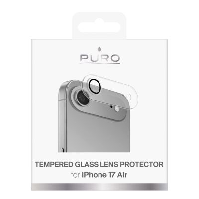 2. Puro Camera Standard Tempered Glass für iPhone 17 Air für die Kamerainsel und das Objektiv