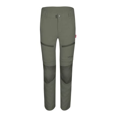 Kinder Zip-off-Hose für Jungen/Mädchen Trollkids Kids Nordfjord Zip-off Pants Slim Fit clay green (853-328)