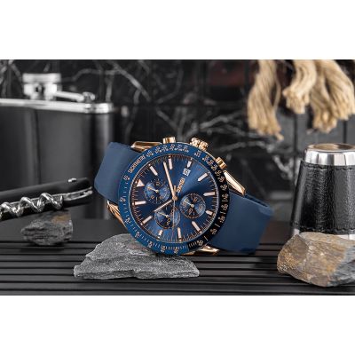 5. Herrenuhr Skmei 9253PRGBU + Box