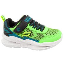 Skechers Meteor-Lights LED-Kindersportschuhe für Jungen mit Klettverschluss