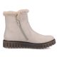 9. Damen-Stiefeletten mit Fellfutter, beige, Rieker Y3481-60