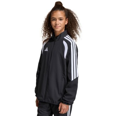 12. adidas Tiro 26 League Präsentations-Sweatshirt für Kinder, Schwarz, KA6416