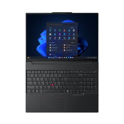 6. Lenovo ThinkPad E16 Gen 3 Ultra 7 256V 16" WUXGA IPS 300 Nits 60Hz AG 16GB LPDDR5X-8533 SSD512 Intel Arc 140V Kamera 1080p + IR 64Wh W11Po Schwarz 3 Jahre Vor-Ort-Service