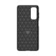 5. Flexible Carbon-Musterhülle für Samsung Galaxy M54 Carbon Case - schwarz
