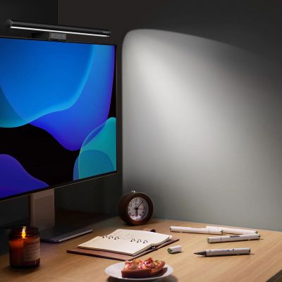 11. Baseus i-wok2 LED-Lampe für Desktop-Bildschirmbeleuchtung schwarz (DGIW000101)