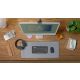 16. Logitech 920-012239 Tastatur und Maus inklusive, universell, kabellos (RF) + Bluetooth, QWERTY-Tastatur (American International), Graphit