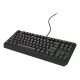 7. GENESIS Thor 230 TKL Gaming-Tastatur, USB, QWERTY, US-Englisch, Schwarz