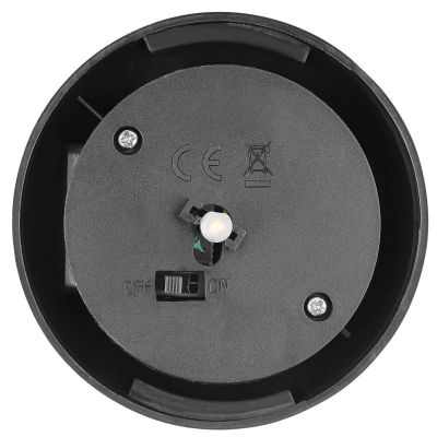 12. Solarlampe, Kugelhalterung aus Kunststoff mit Clip, 10 x 30 cm