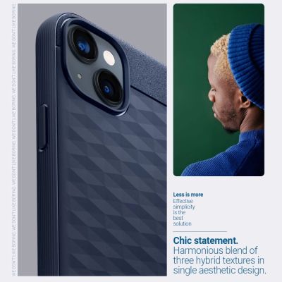 11. Caseology Parallax Mag Hülle mit MagSafe für iPhone 14 Plus – Marineblau