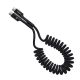 3. Baseus Fish-Eye Typ C-Typ C Kabel 100W 1m (Schwarz)