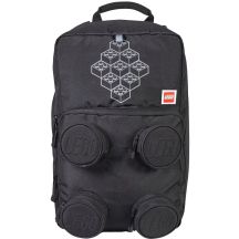 LEGO Bricks Petersen Schulrucksack 20209-2511 Schwarz Einheitsgröße