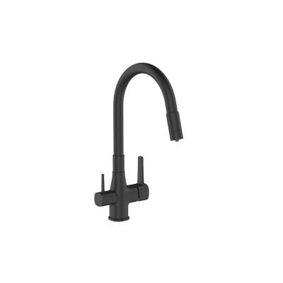 Glamour Küchenmixer mit Filter, Schwarz