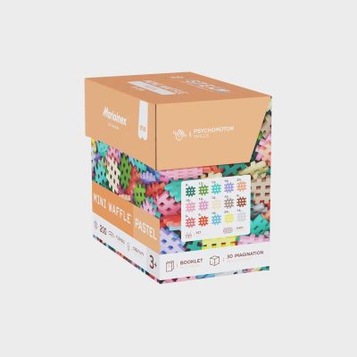3. Marioinex Mini-Waffel-Bausteine, 200 Teile, Pastell