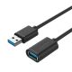 UNITEK USB 3.0 AM-AF-Verlängerungskabel 1 m, Y-C457GBK