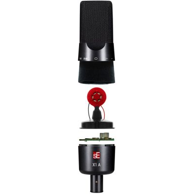 5. sE Electronics X1 A Schwarzes Studio-Mikrofon