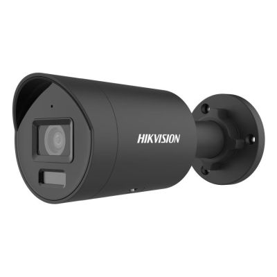 Hikvision Pro Series mit AcuSense DS-2CD2046G2H-IU (2,8 mm) (eF)/Schwarze Kugel-IP-Überwachungskamera (Außenbereich) 2688 x 1520 px (Decken-/Wandmontage)